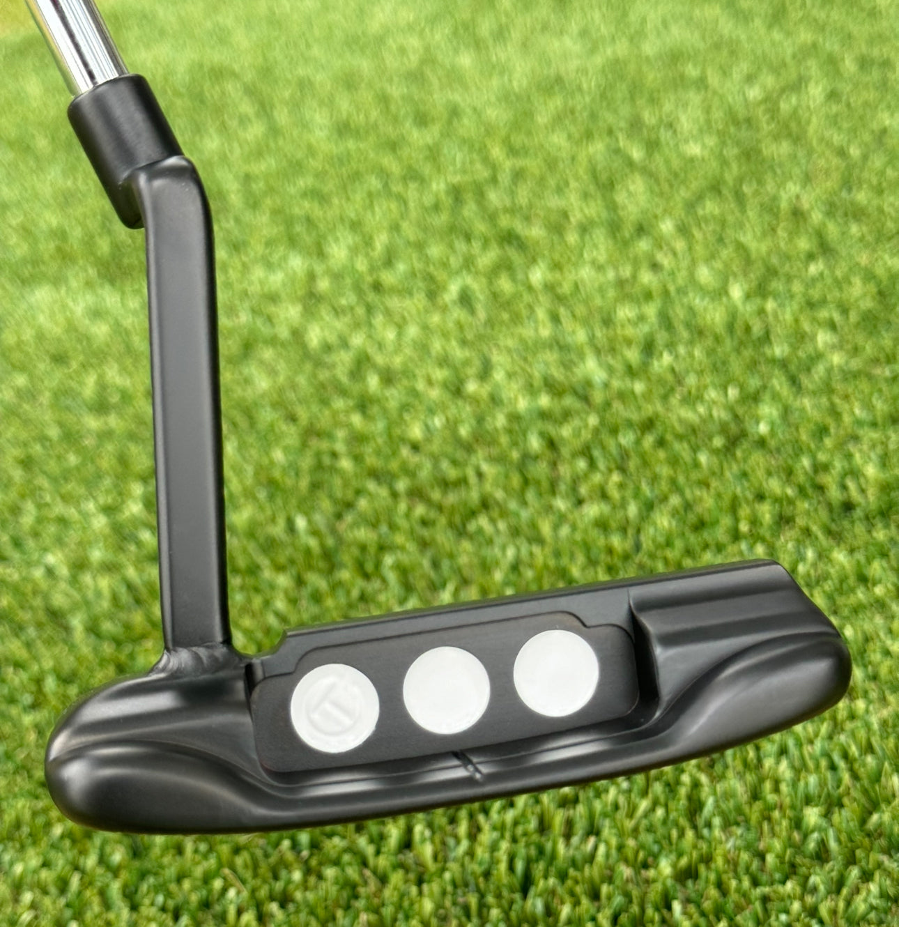Scotty Cameron Tour Black Deep Milled Welded Long Neck Tour Rat SSS 360G Circle T Putter