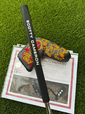 Scotty Cameron Tour Black Deep Milled Welded Long Neck Tour Rat SSS 360G Circle T Putter