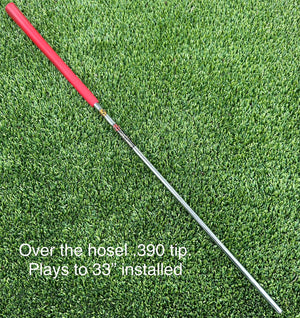 Scotty Cameron Double Circle T shaft with Red Pistolero Circle T Girp
