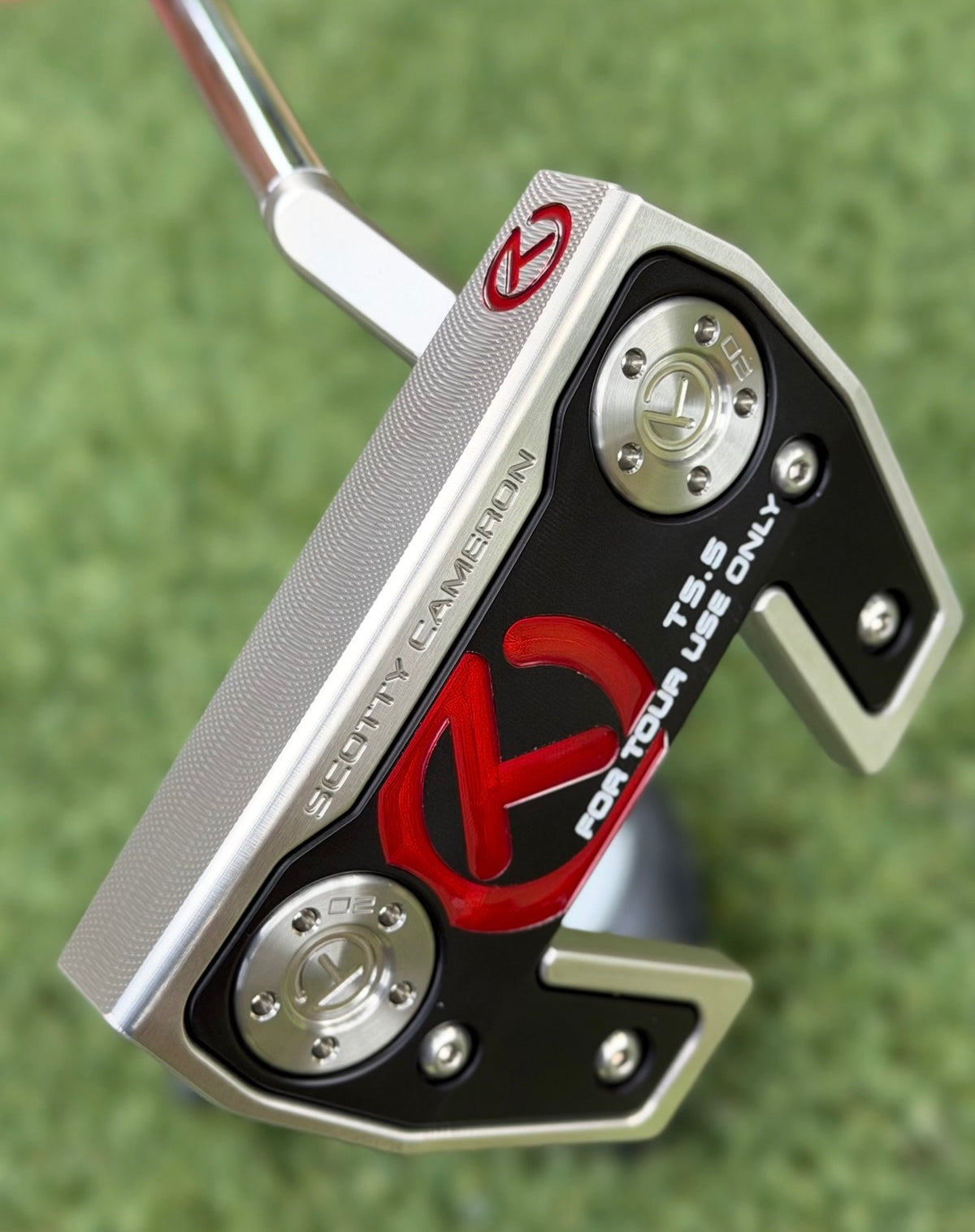 🎃Scotty Cameron Tour Silver Mist Phantom T5.5 Welded Flojet Neck 360G Circle T Putter🎃