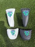 Load image into Gallery viewer, Tour Scottys Vessel Magnetic White Leather Headcover-Gains Entry into the Circle T Halloween Giveaway
