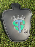 Load image into Gallery viewer, Tour Scottys Vessel Magnetic Black Mallet Leather Headcover-Gains Entry into the Circle T Halloween Giveaway
