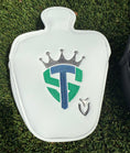 Load image into Gallery viewer, Tour Scottys Vessel Magnetic White Mallet Leather Headcover-Gains Entry into the Circle T Halloween Giveaway
