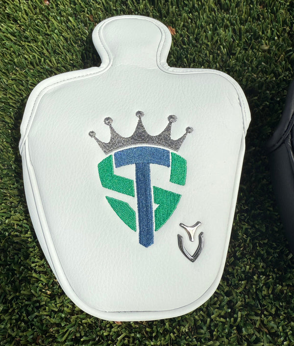 Tour Scottys Vessel Magnetic White Mallet Leather Headcover-Gains Entry into the Circle T Halloween Giveaway