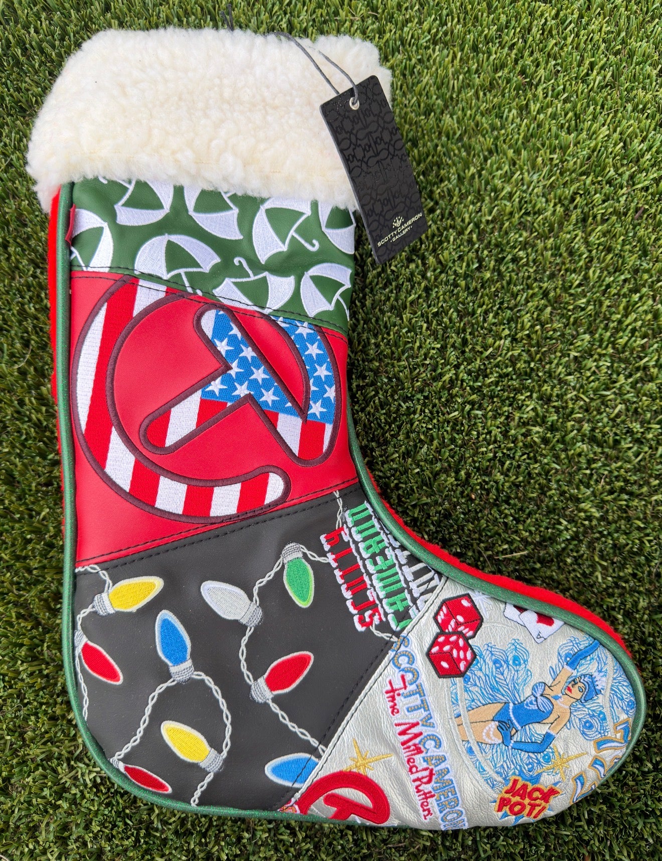 🎁Gallery Only Patchwork Stocking Circle T🎁