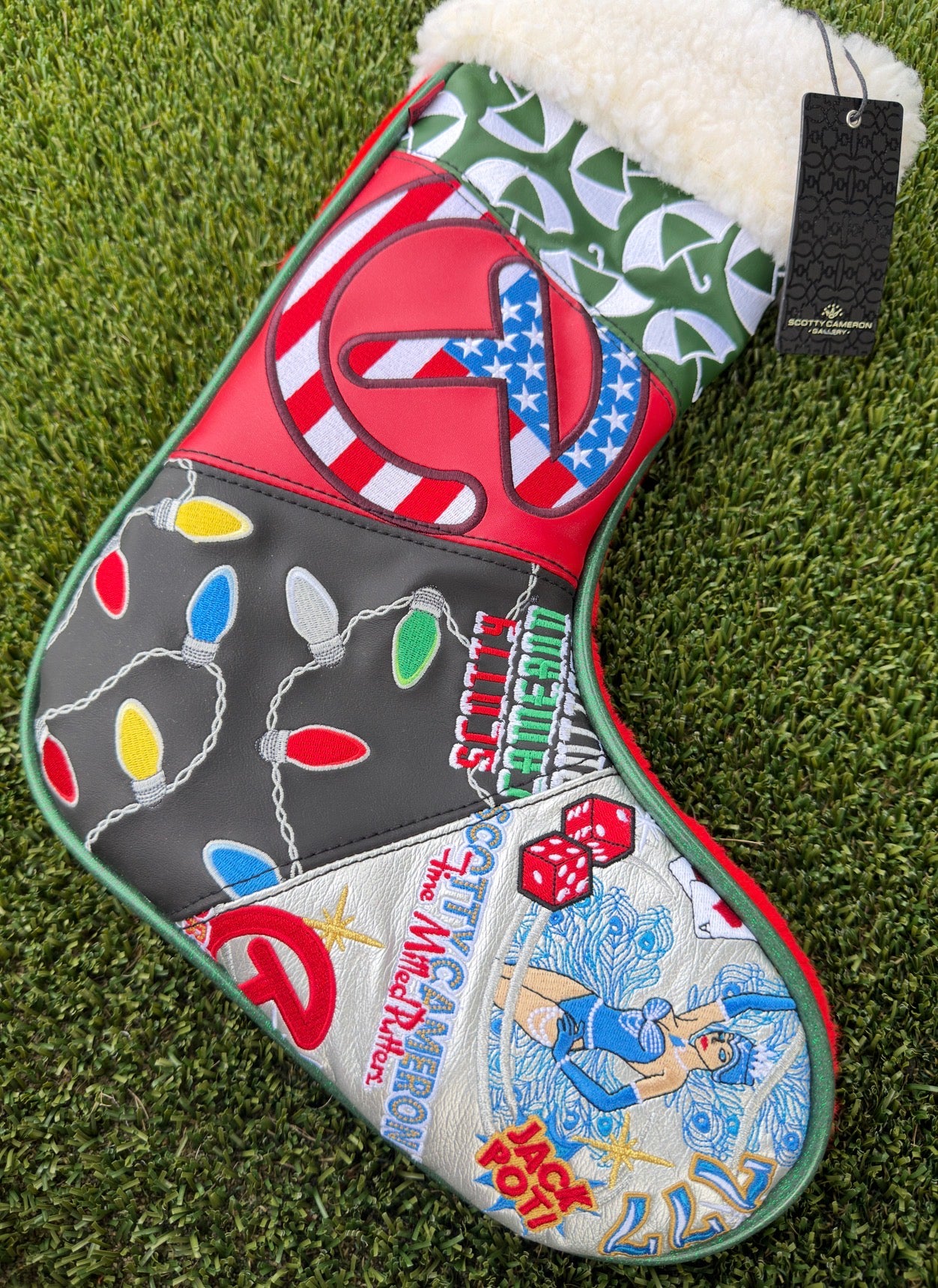 🎁Gallery Only Patchwork Stocking Circle T🎁