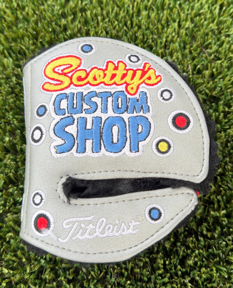 🎁Mid Round Mallet Custom Shop Jackpot Johnny Headcover🎁