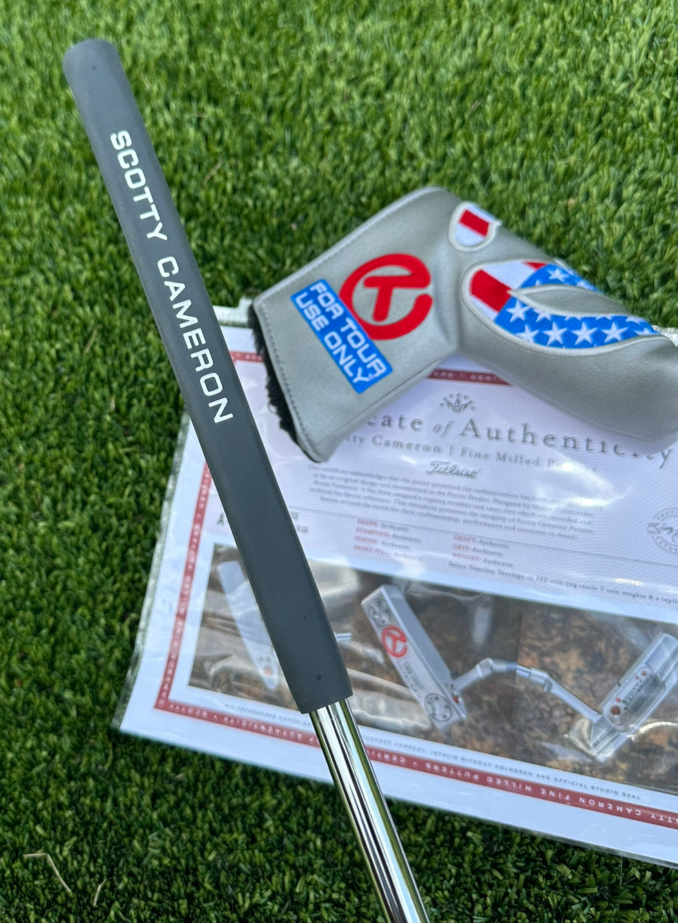 Scotty Cameron TourType Timeless Cherry Bombs 360G Circle T Putter