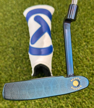 Scotty Cameron 009M 350G Welded Long Neck Chromatic Blue Circle T Putter
