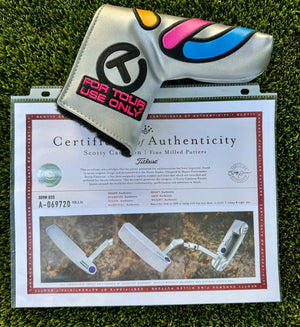 Scotty Cameron 009M GSS 340G Large Bombs with Site Dot Circle T Putter