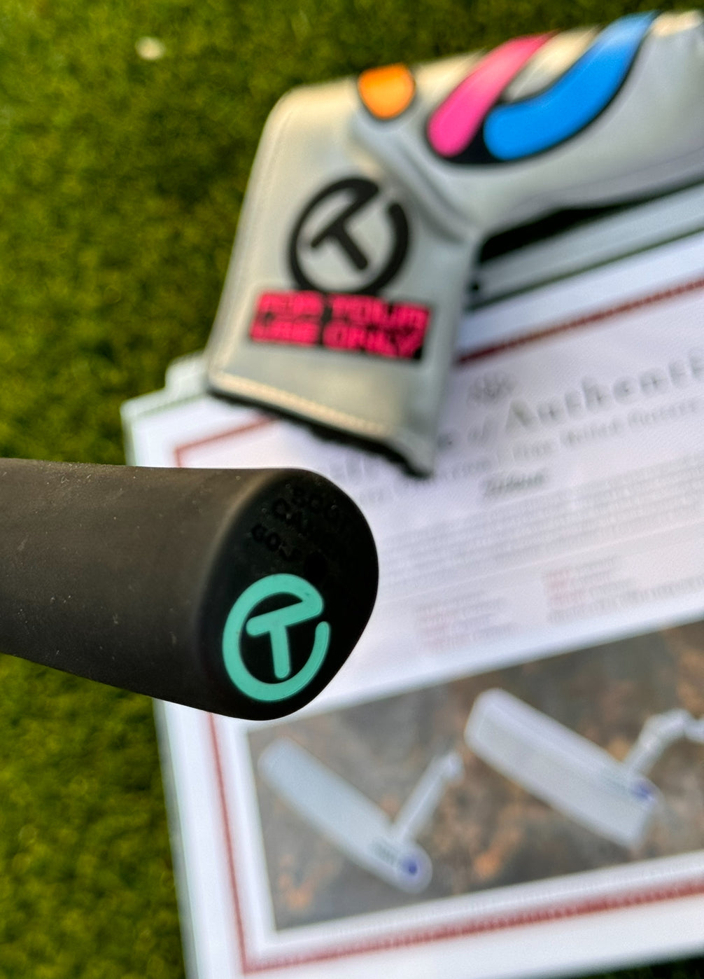 Scotty Cameron 009M GSS 340G Large Bombs with Site Dot Circle T Putter