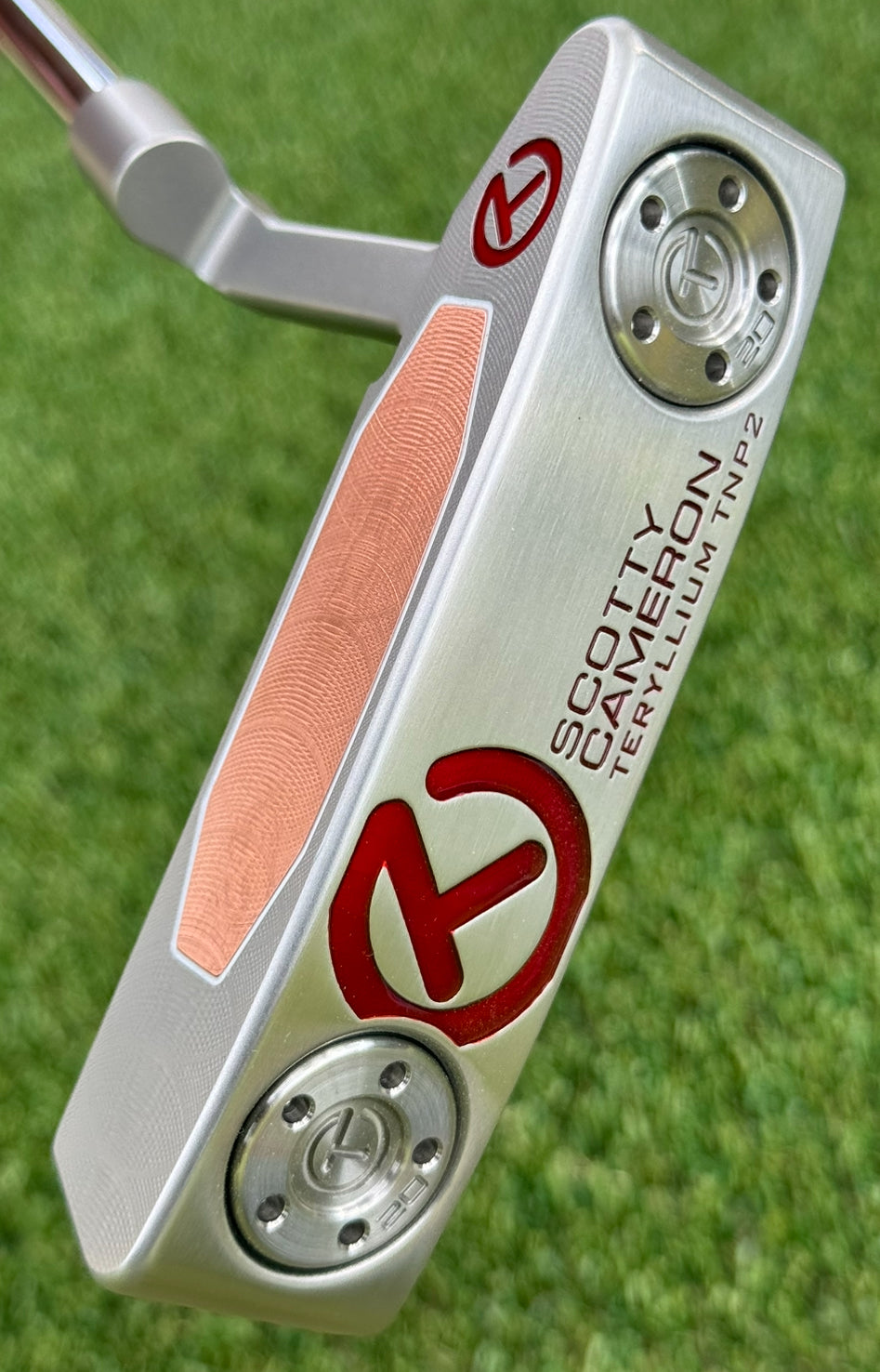 Scotty Cameron Tour Raw Silver Mist T22 Newport 2 360G Circle T