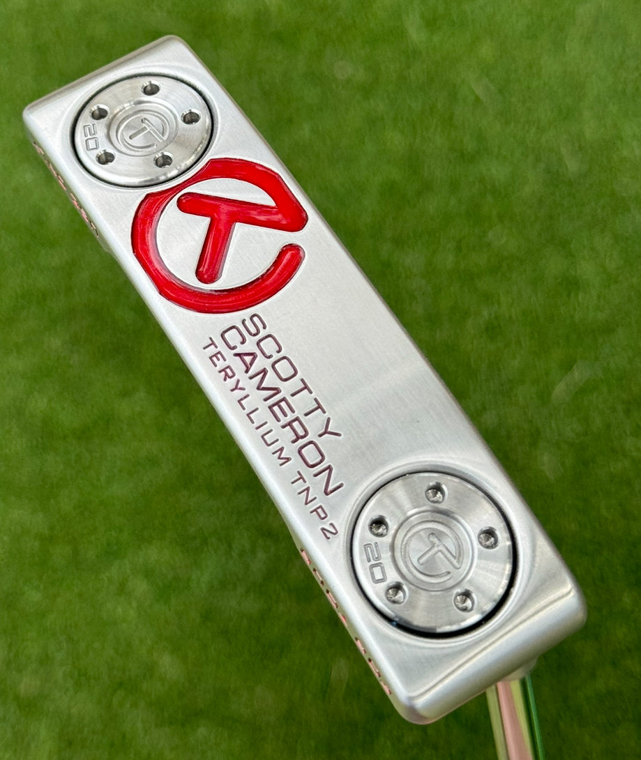 Scotty Cameron Tour Raw Silver Mist T22 Newport 2 360G Circle T Putter