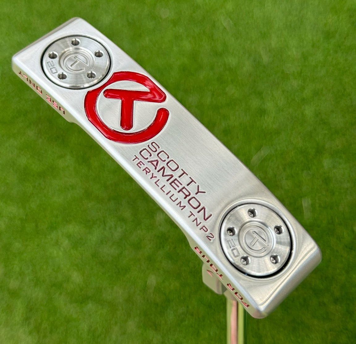 Scotty Cameron Tour Raw Silver Mist T22 Newport 2 360G Circle T Putter