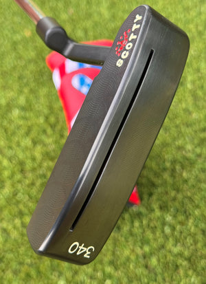 Scotty Cameron Brushed Black 009M 340G Beached Circle T Putter