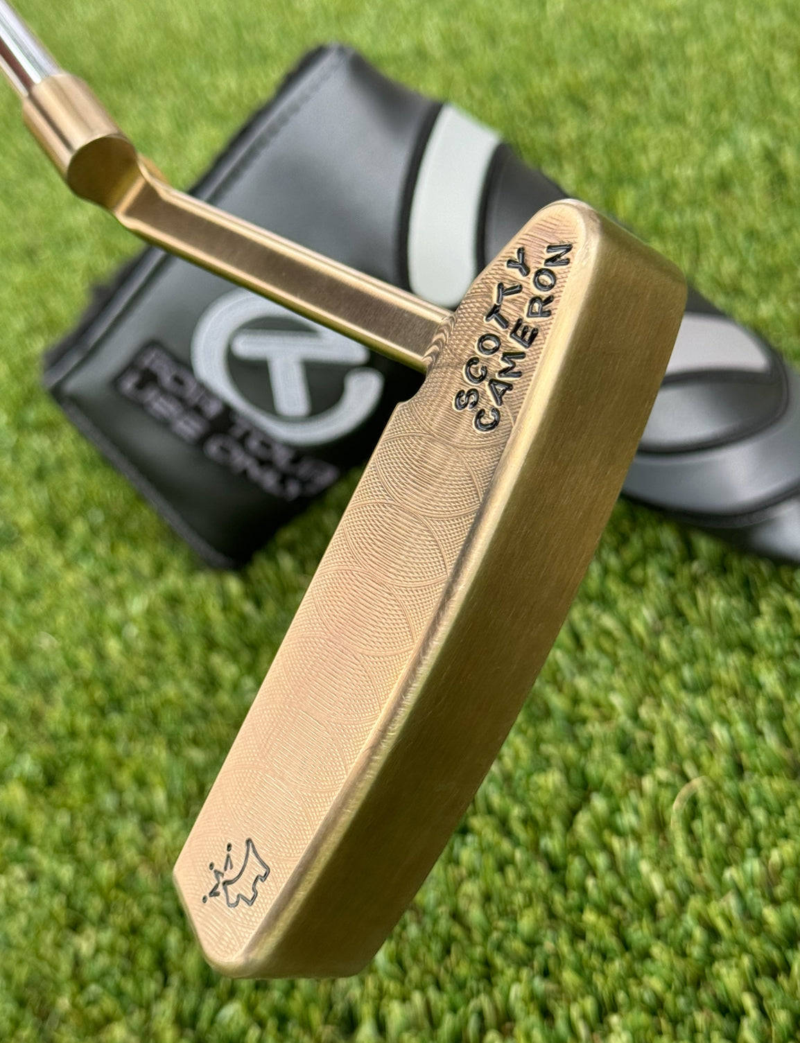 Scotty Cameron Welded Long Neck Timeless SSS Chromatic Bronze 350G