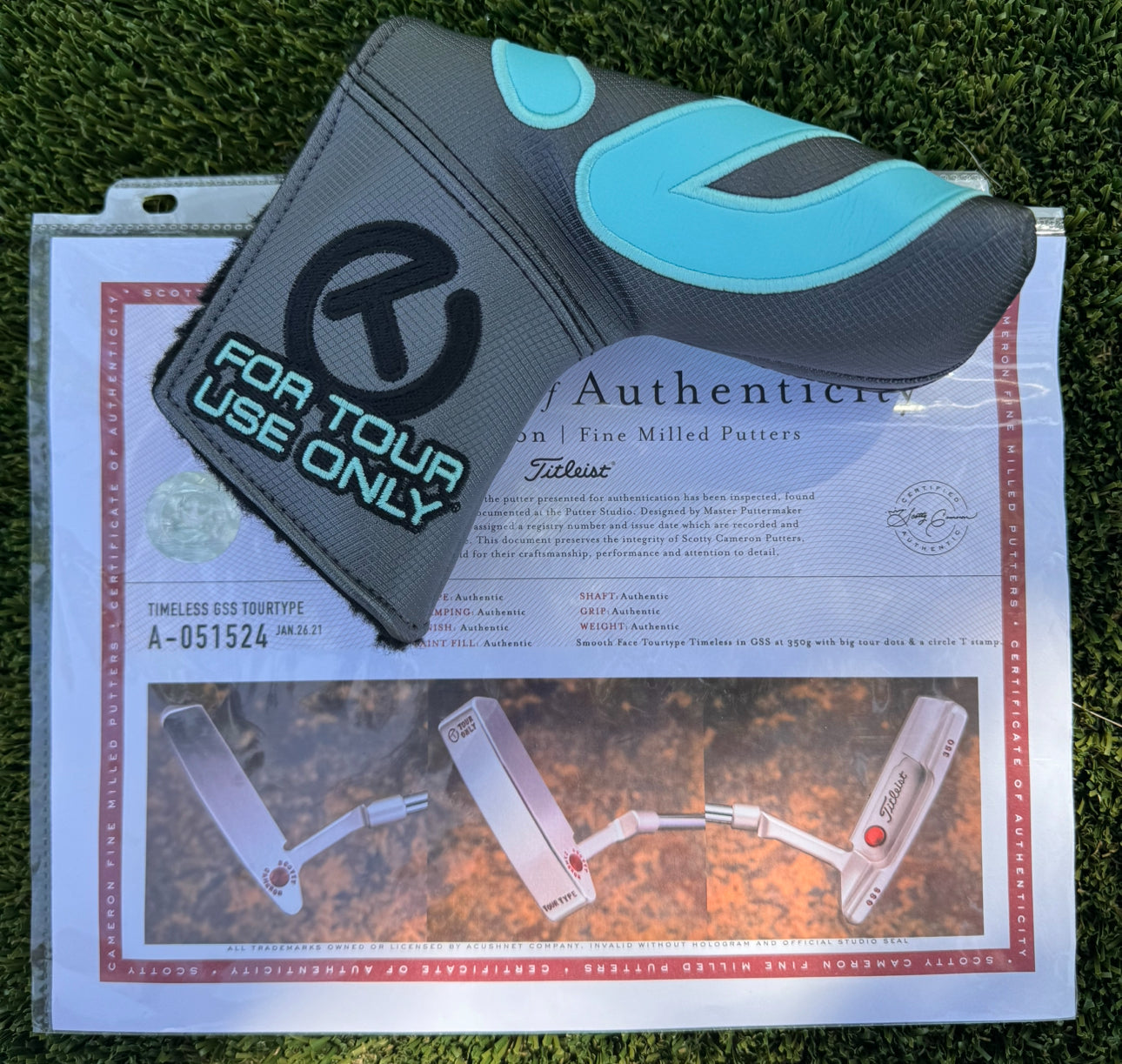 Scotty Cameron Timeless GSS TourType SMOOTH FACE Cherry Bombs