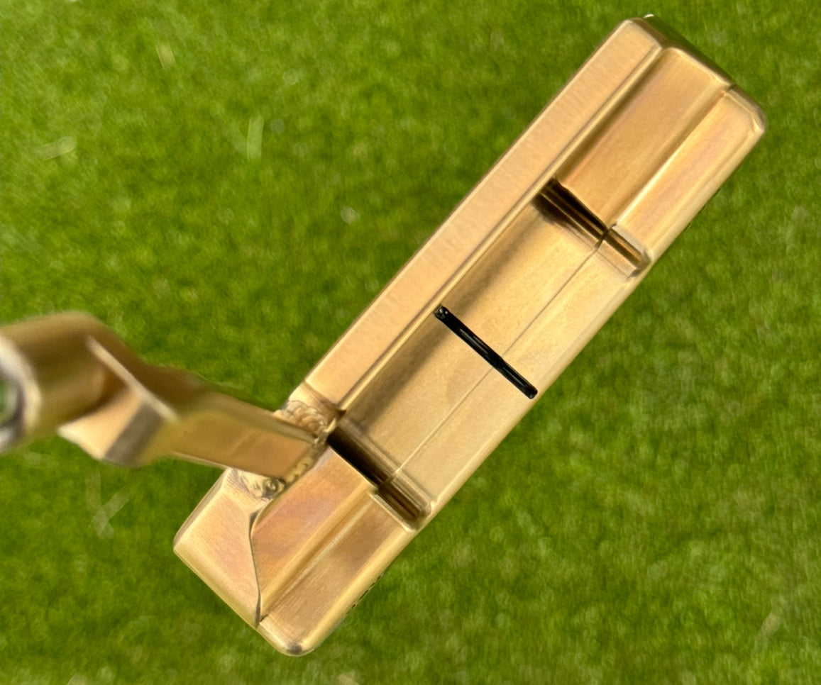 Scotty Cameron Welded Long Neck Timeless SSS Chromatic Bronze 350G Circle T Putter