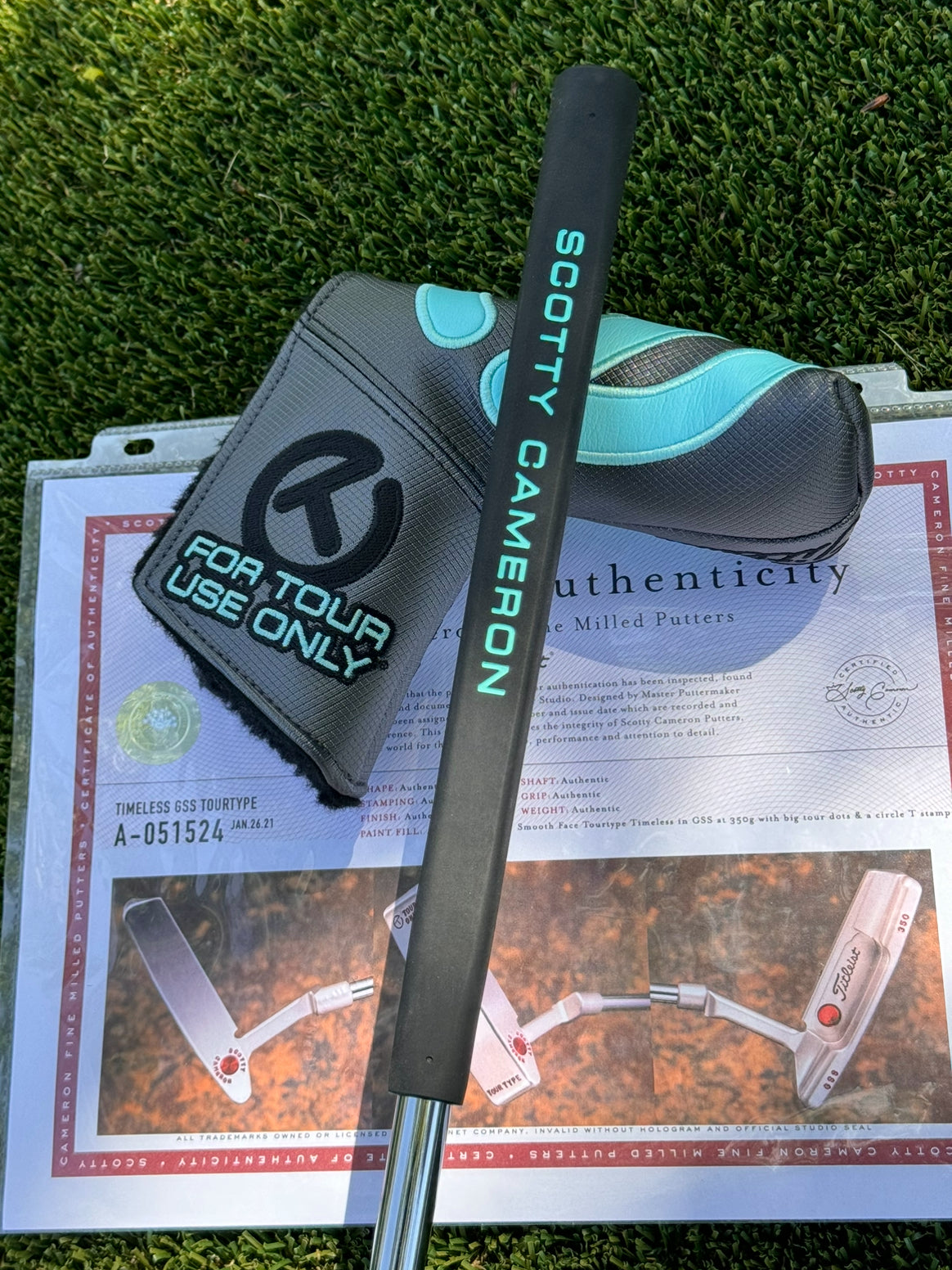 Scotty Cameron Timeless GSS TourType SMOOTH FACE Cherry Bombs