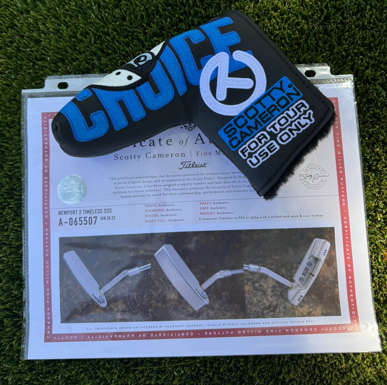 Scotty Cameron Welded Mid Neck Timeless SSS 350G S. CAMERON Circle T Putter
