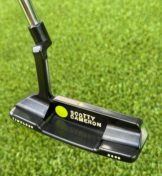 Scotty Cameron Tour Black Timeless Newport 2 Carbon 350G Circle T Putter