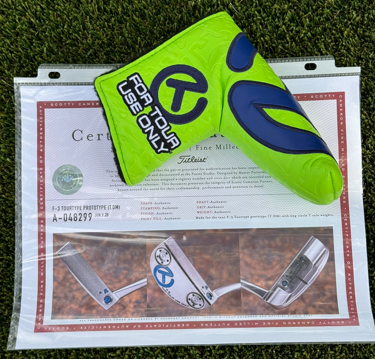 Scotty Cameron TourType F-3 SSS 360G Circle T Putter