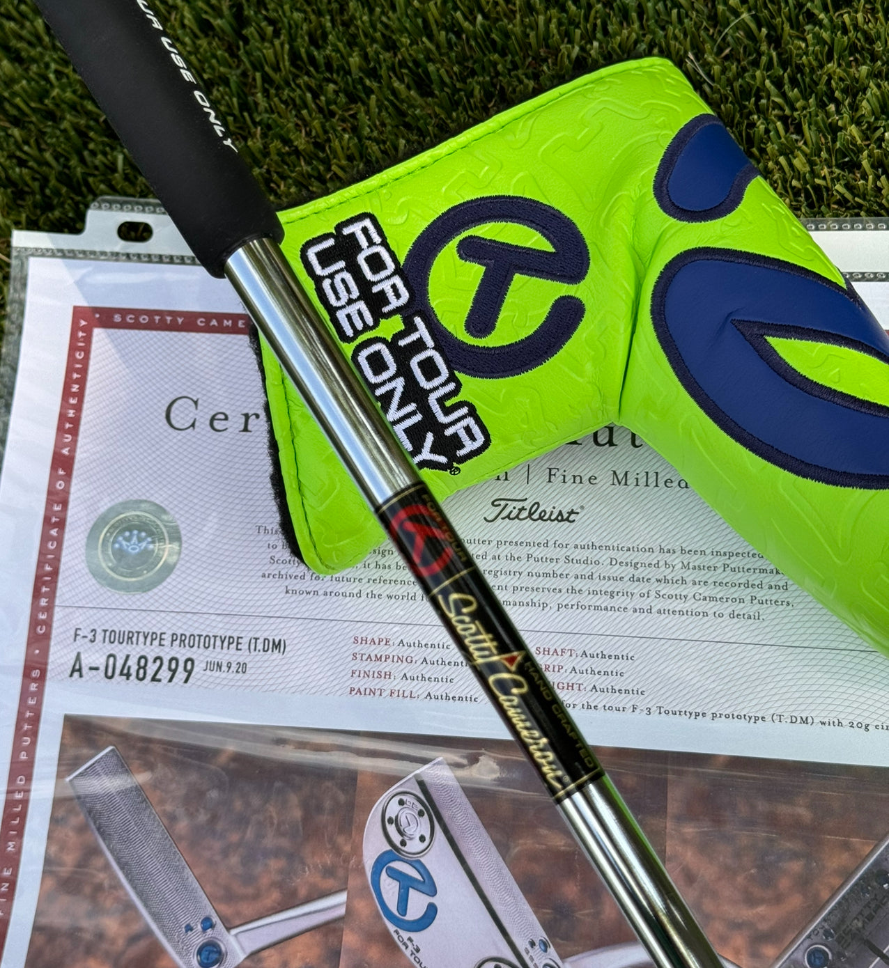 Scotty Cameron TourType F-3 SSS 360G Circle T Putter