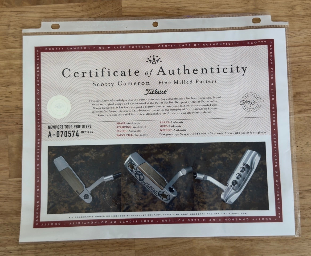 ✨Scotty Cameron Tour Newport GSS Chromatic Bronze 360G Circle T✨