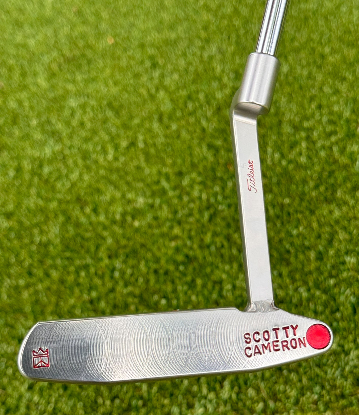 Scotty Cameron Newport 2 Tri Sole Welded Long Neck Peace of Mind