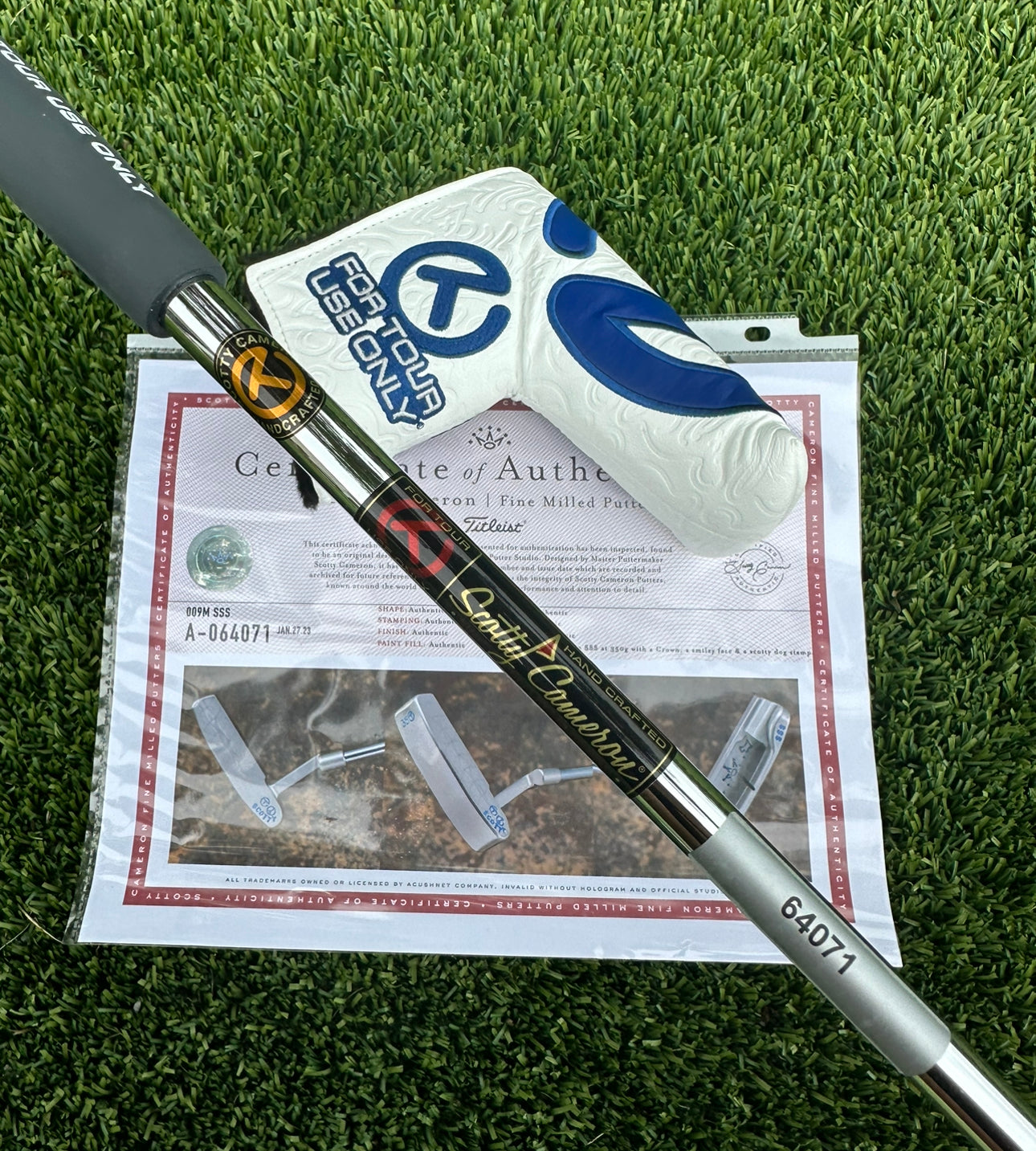 Scotty Cameron 009 Masterful SSS 350G Circle T Putter