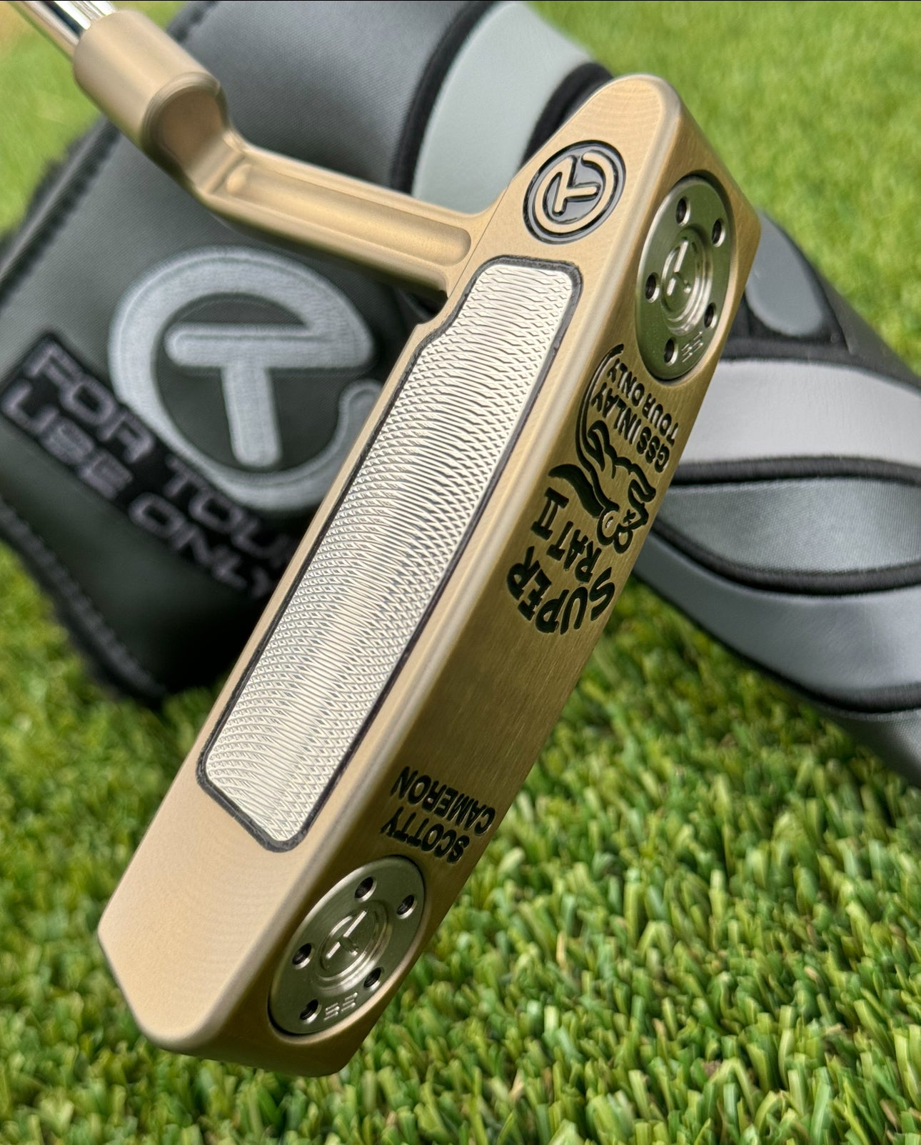 Scotty Cameron Tour Chromatic Bronze Super Rat 2 GSS Circle T