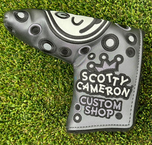 Scotty Cameron Jackpot Johnny Custom Shop Charcoal Gray Blade Headcover