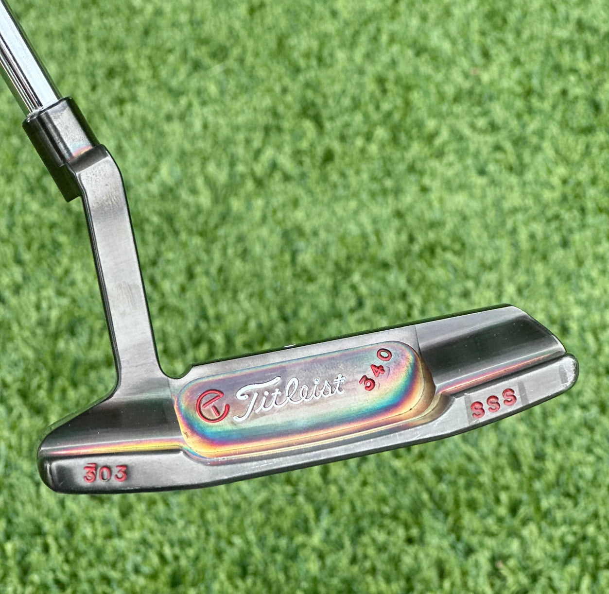 Scotty Cameron Rare Newport 2 Tri Sole Black Pearl SSS 340G Circle T Putter