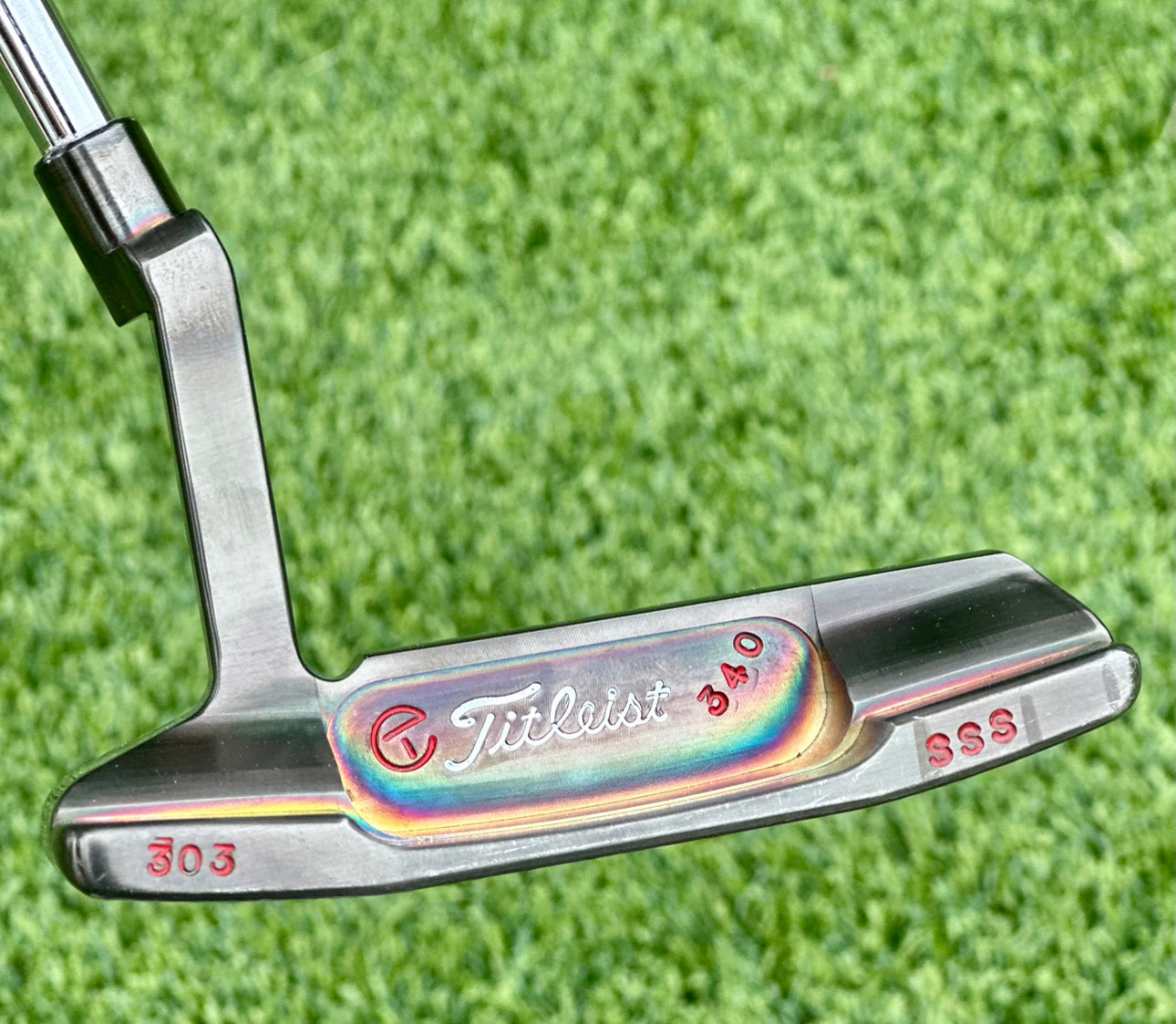 Scotty Cameron Rare Newport 2 Tri Sole Black Pearl SSS 340G Circle T Putter