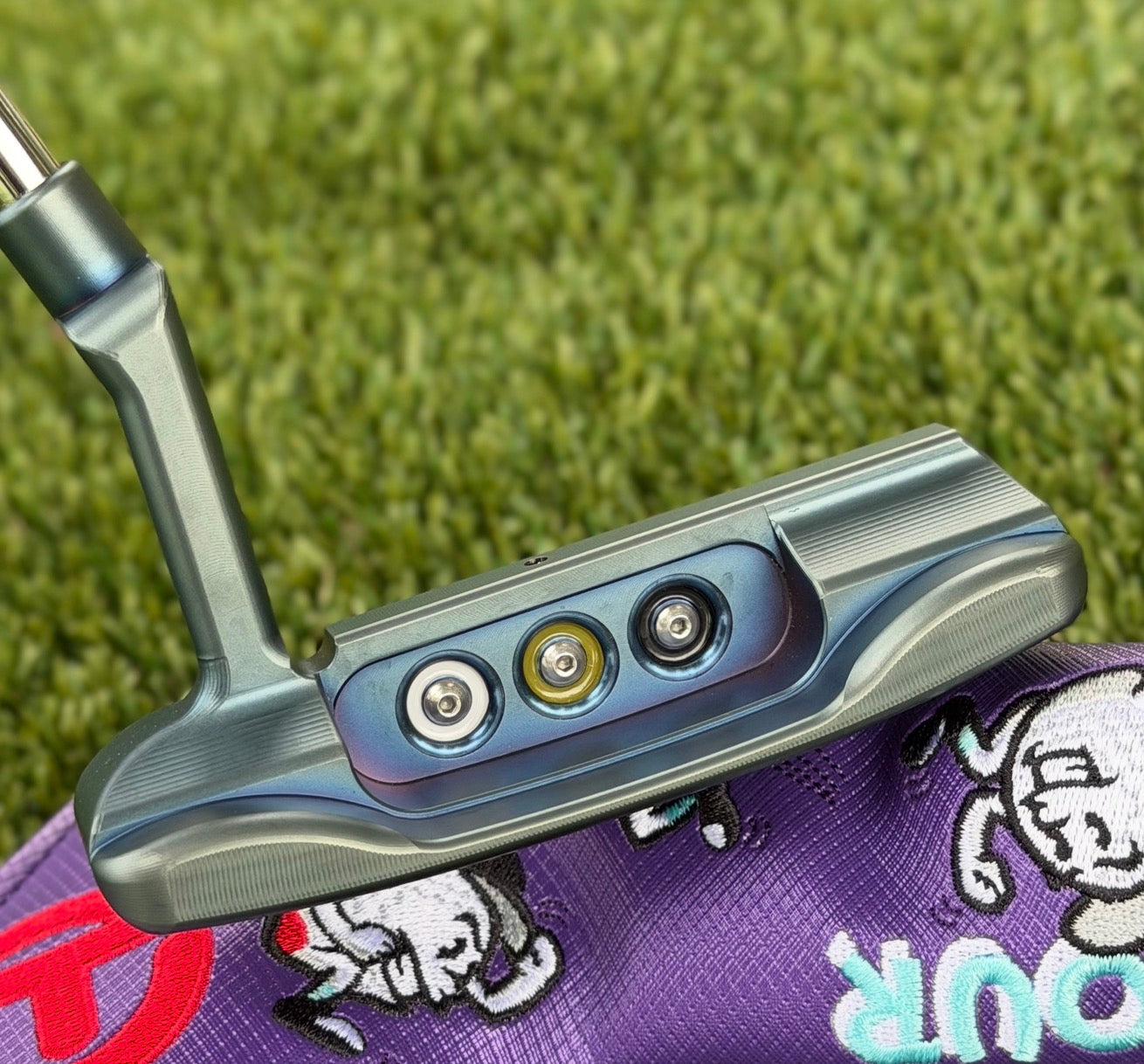🇺🇸Scotty Cameron Mystic Blue Button Back Masterful TourType 360G Circle T🇺🇸