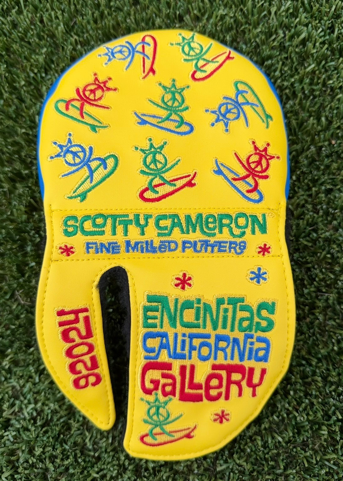 🎁Gallery Only Round Mallet King Peace Surfer Headcover🎁