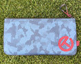 Load image into Gallery viewer, 🎁US Open Camo Blue Circle T Cash Bag🎁
