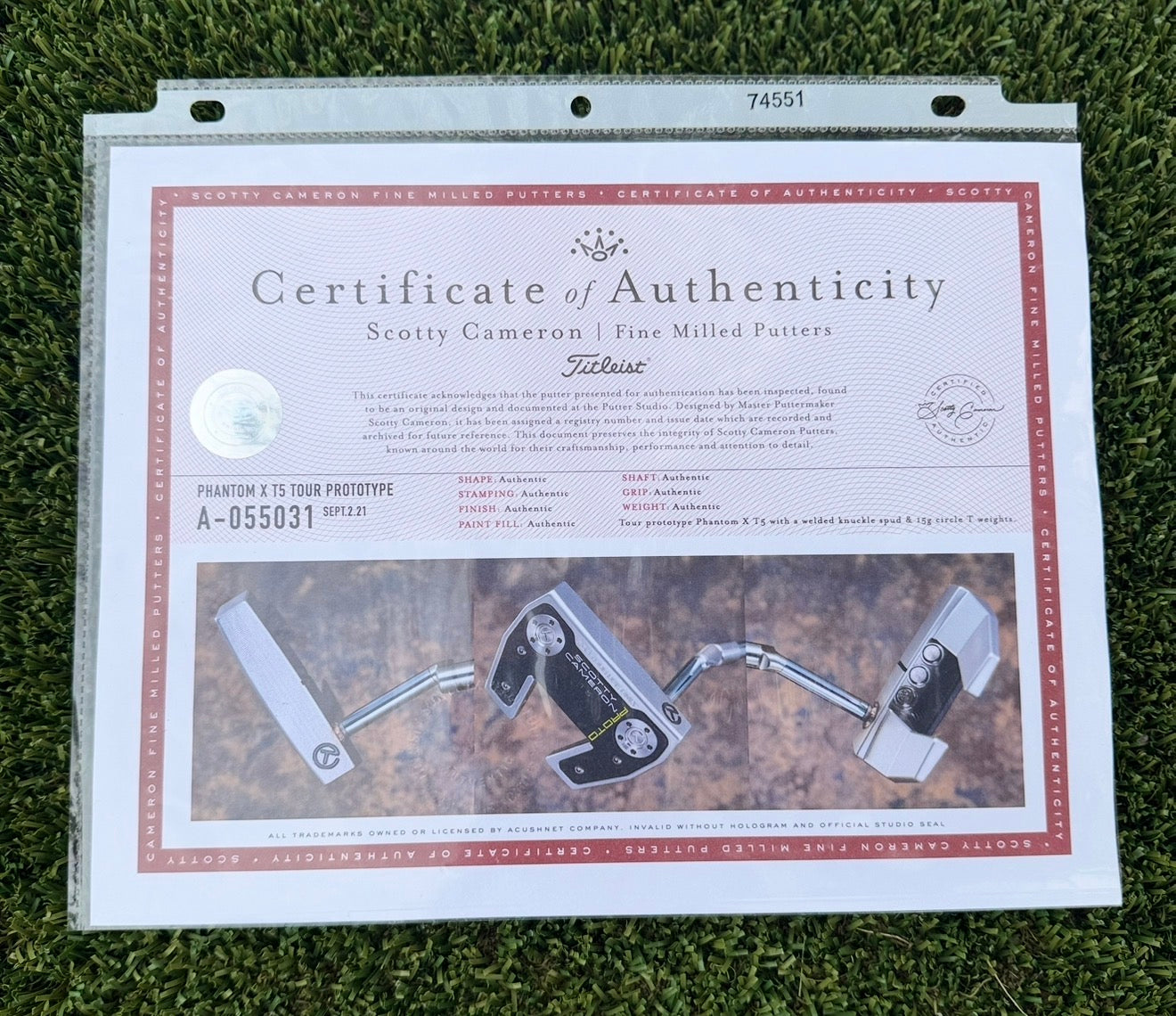 🎁Phantom T5 Proto Welded Knucklehead 350G🎁