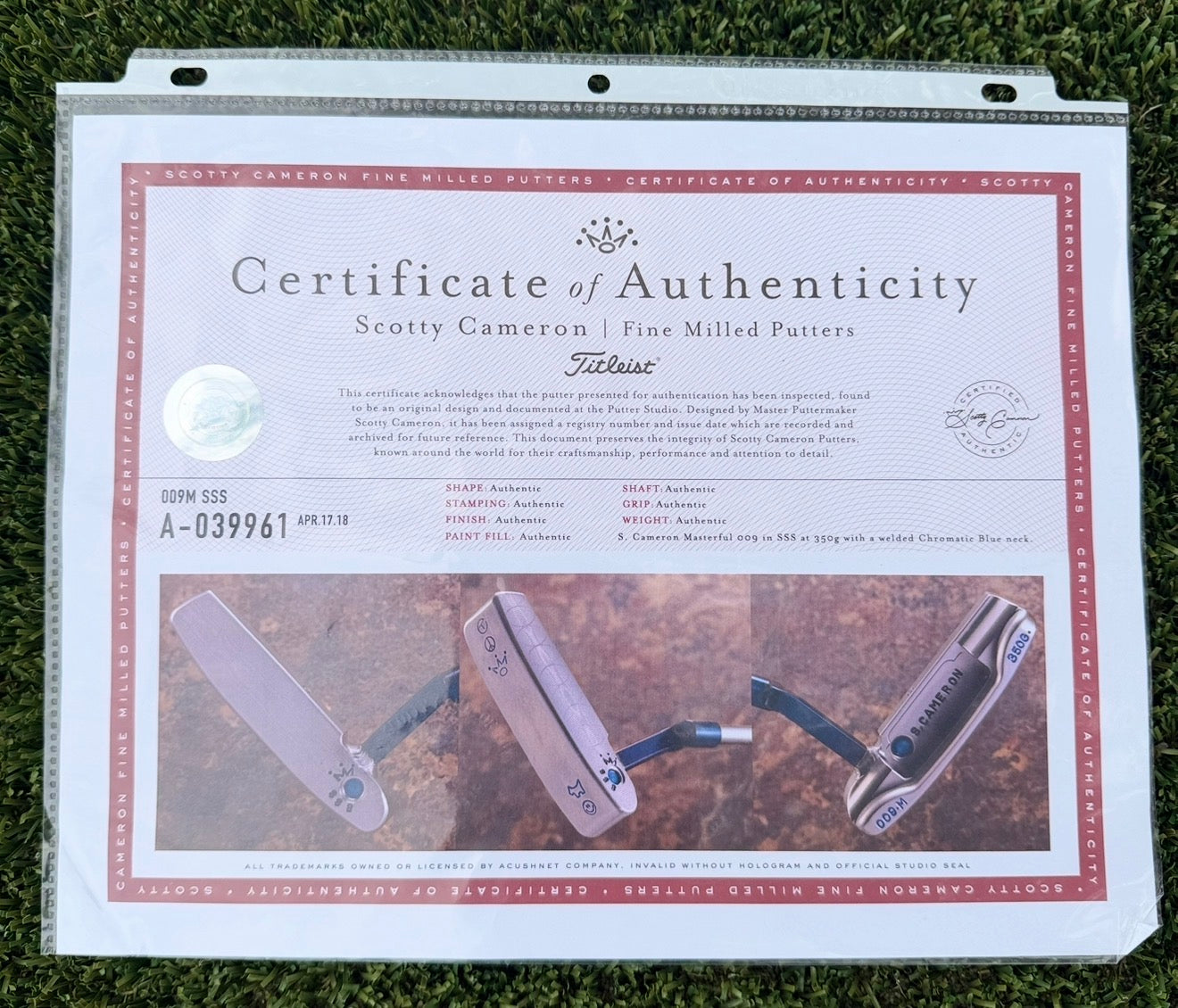 🎁Two Tone 009 Masterful Carbon/SSS 350G🎁