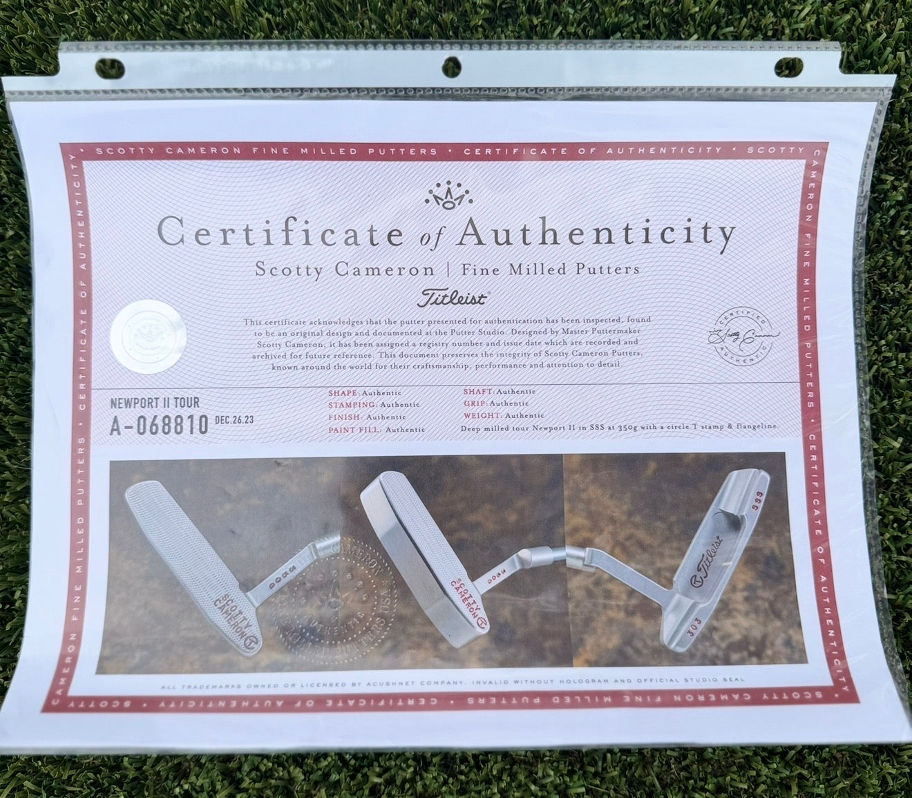 🎁Tour Newport 2 Tri Sole 350G SSS Deep Milled🎁