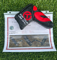 Load image into Gallery viewer, Scotty Cameron Tour Brushed Black Carbon 009 Masterful 350G Cherry Bomb Circle T Putter
