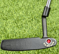Load image into Gallery viewer, Scotty Cameron Tour Brushed Black Carbon 009 Masterful 350G Cherry Bomb Circle T Putter

