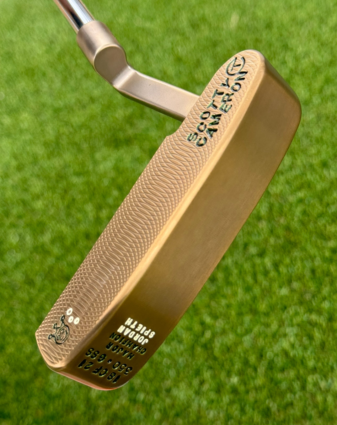 Scotty Cameron 009 GSS Chromatic Bronze JORDAN SPIETH #18/21 Major