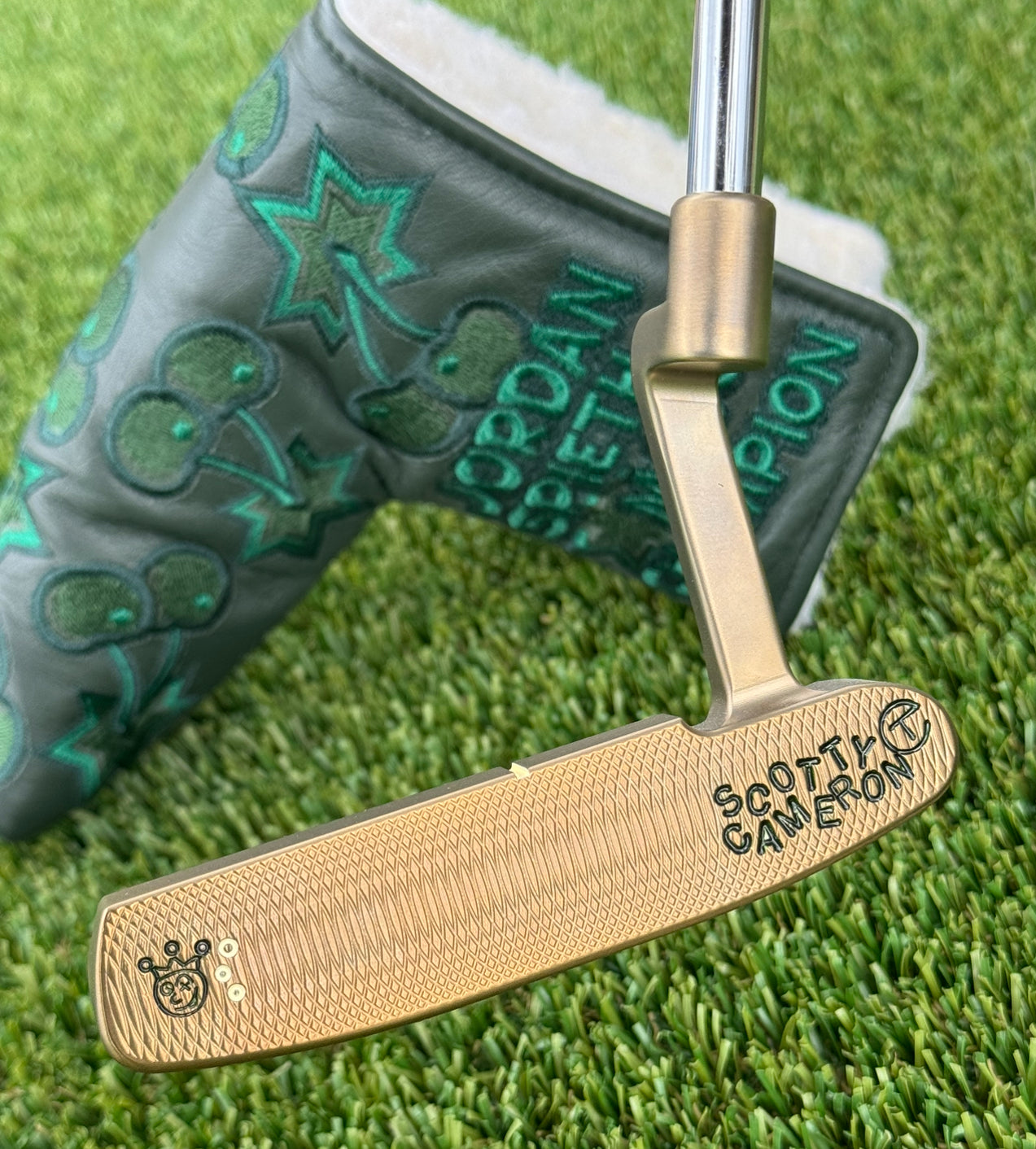 Scotty Cameron 009 GSS Chromatic Bronze JORDAN SPIETH #18/21 Major
