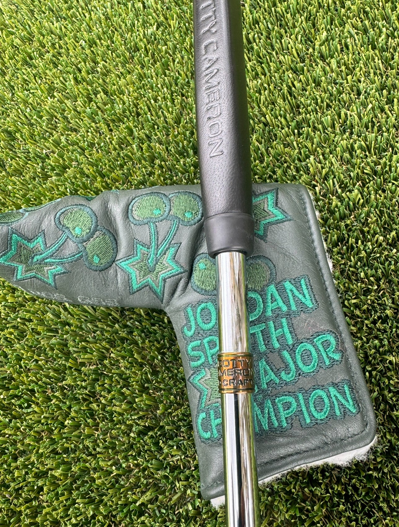 Scotty Cameron 009 GSS Chromatic Bronze JORDAN SPIETH #18/21 Major Champion