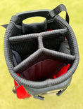 Load image into Gallery viewer, Scotty Cameron Pathfinder Stand Bag Bright Red Japan M&G Lottery 2023 Circle T
