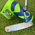 Load image into Gallery viewer, Scotty Cameron 009M Chromatic Blue Jackpot Johnny Spieth Circle T Putter

