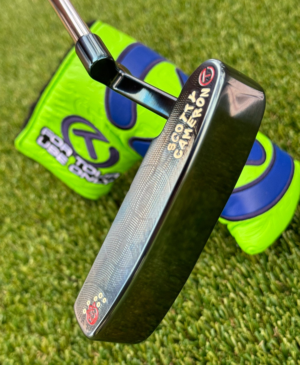 Scotty Cameron 009M Chromatic Blue Jackpot Johnny Spieth Circle T Putter