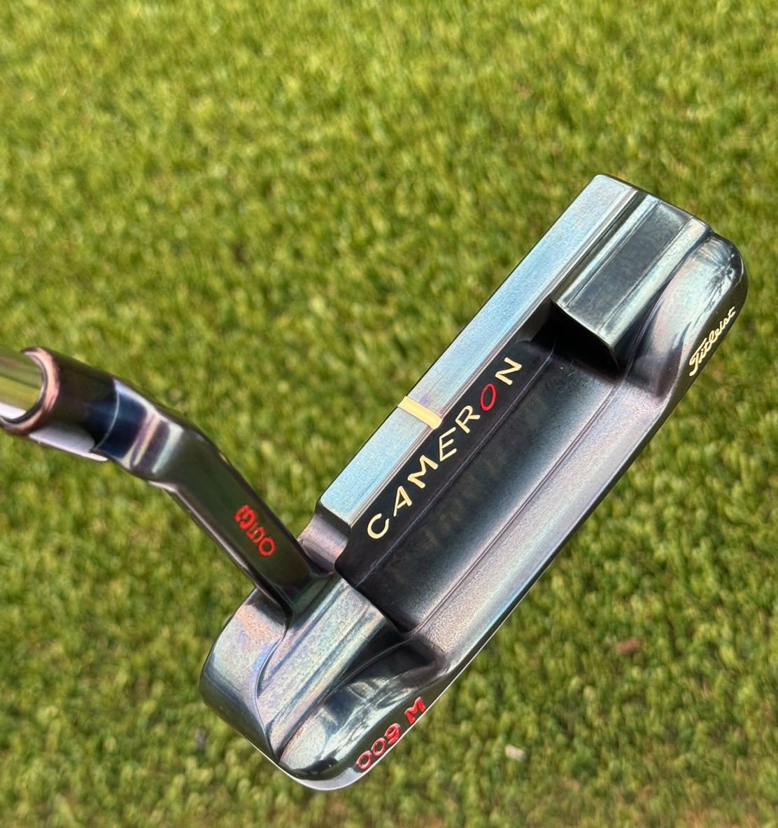 Scotty Cameron 009M Chromatic Blue Jackpot Johnny Spieth Circle T