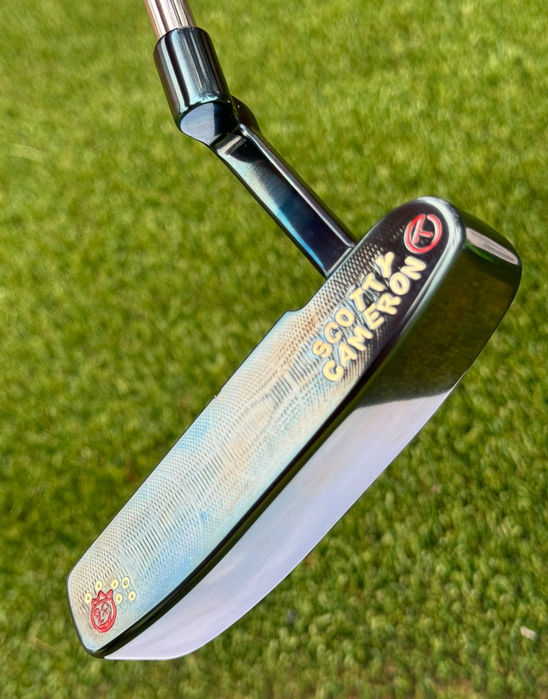 Scotty Cameron 009M Chromatic Blue Jackpot Johnny Spieth Circle T